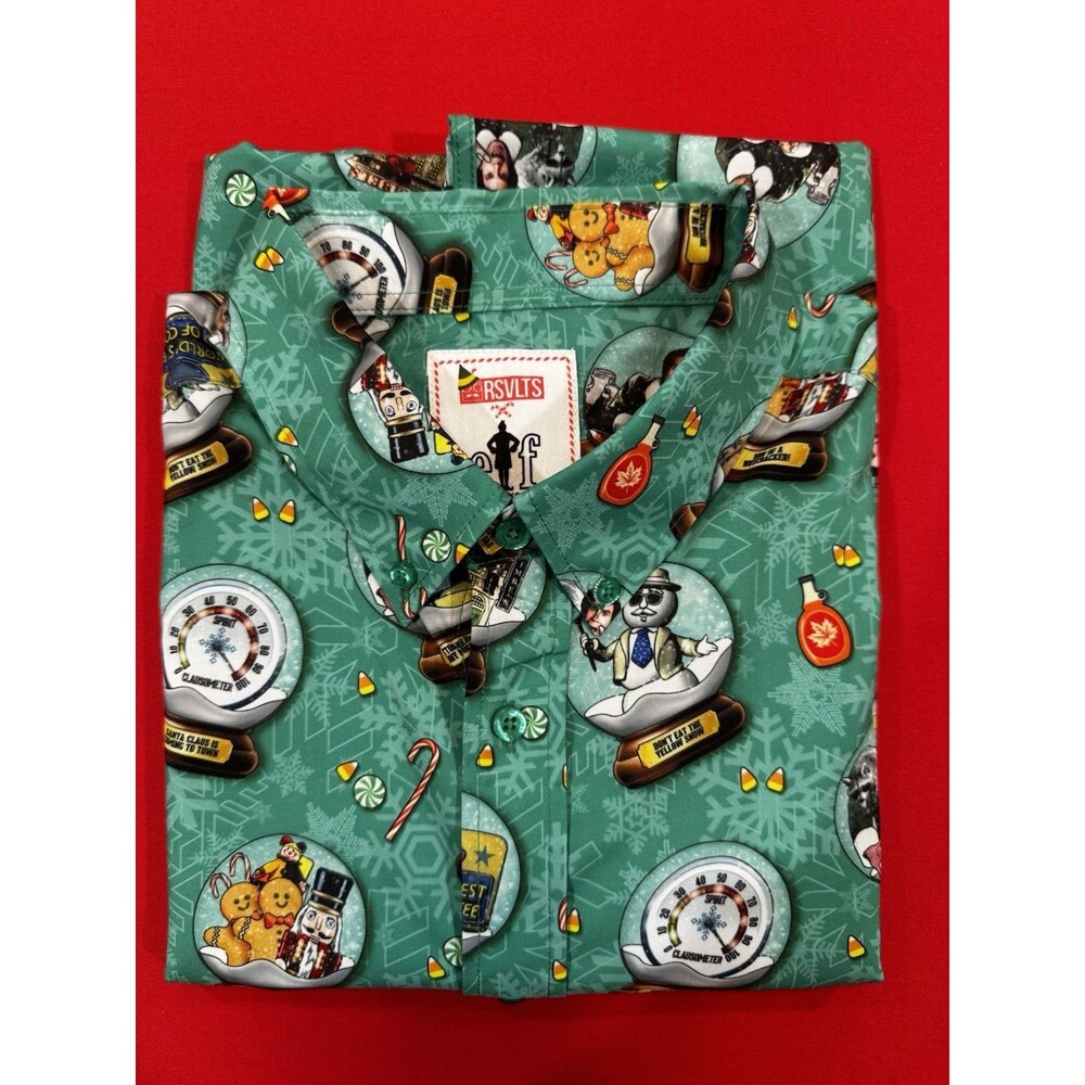 RSVLTS Elf "Son of a Nutcracker" Shirt - Large - KUNUFLEX - EUC - Rare
